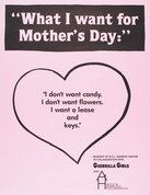 What I want for Mother's Day, 1991, Portfolio Compleat 1985-2012 by Guerrilla Girls