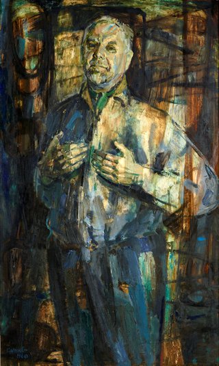 AGNSW prizes Judy Cassab Stanislaus Rapotec, from Archibald Prize 1960