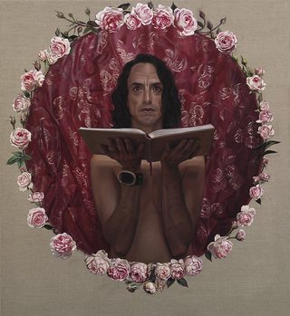 AGNSW prizes Yvette Coppersmith In the garland, from Archibald Prize 2008